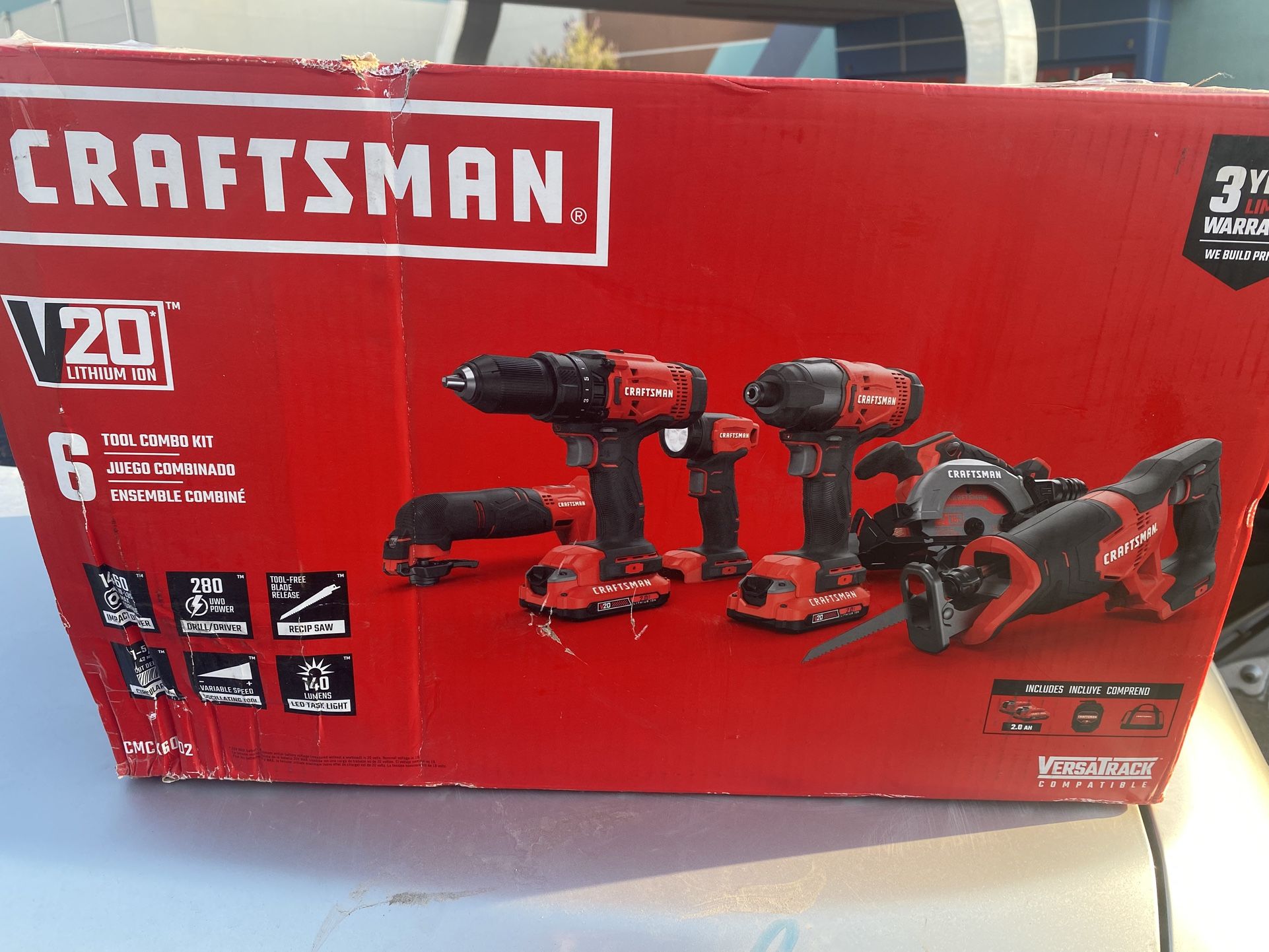 6 Tool Set Craftsman