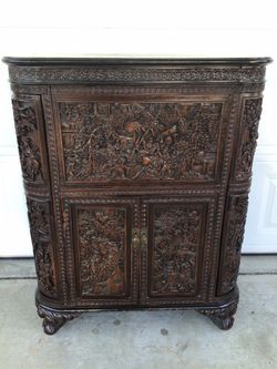Antique Carved bar