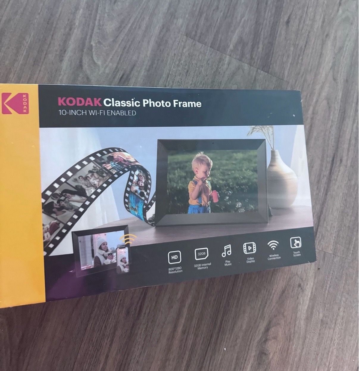 KODAK 10.1 Inch WiFi Digital Picture Frame with 32GB Storage, Electronic Smart D