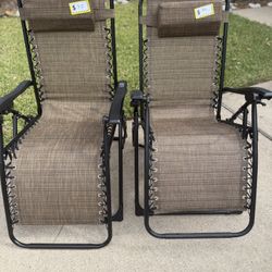 Brown Antigravity Chairs