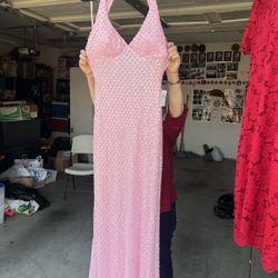 Medium Pink Windsor Dress