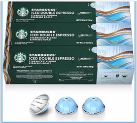 Starbucks by Nespresso Vertuo, Iced Blonde Roast Coffee, 30-count