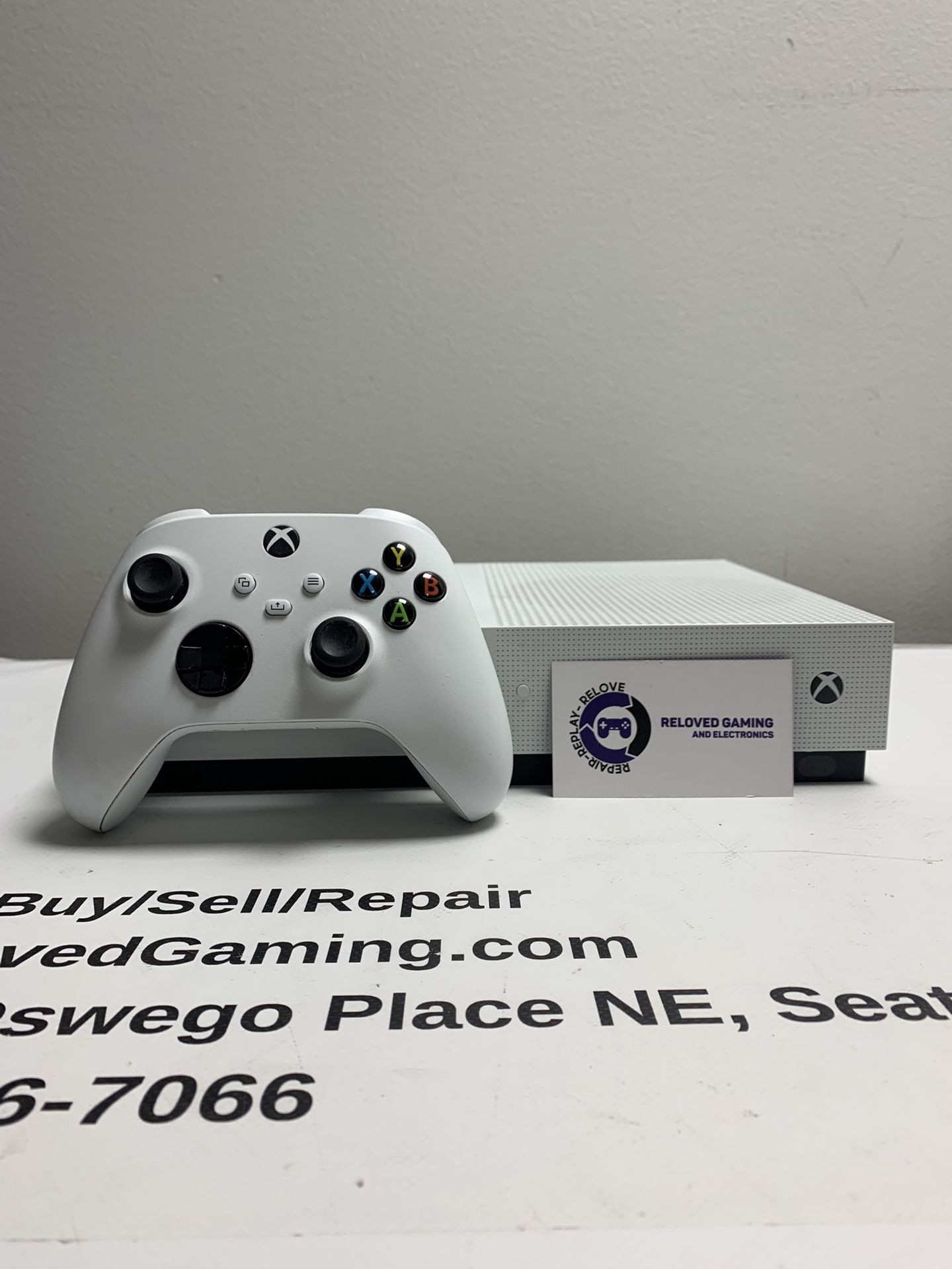 Xbox One S - Excellent Condition - Includes Controller And Power Cords