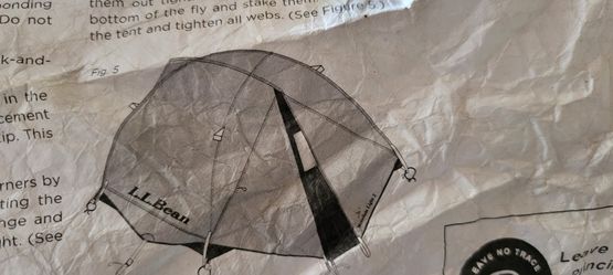 Tent Llbean Mountain Light 2 - $89