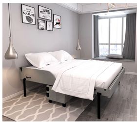 Hiramani Queen Solid Wood Mobile Murphy Bed with Mattress