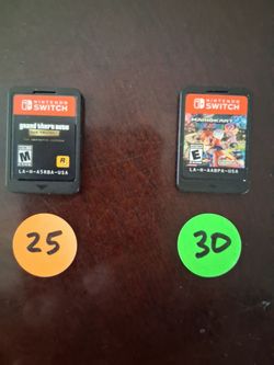 Nintendo switch games