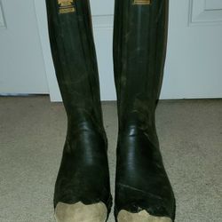 Vintage Top Notch Industrial Boots Work Fire Fireman Firefighter Rubber Approximately Size 12 13


