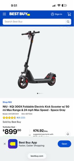Electric scooter