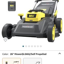 New In Box Cordless Lawnmower 
