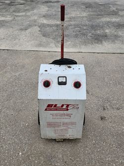 Heavy duty battery charger booster