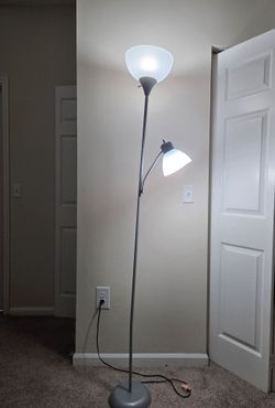 Floor Lamp with Reading Light + (Free) Floor Lamp + 2 New LED Bulbs