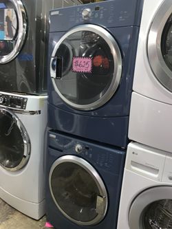 MAYTAG EPIC Z front load washer and electric dryer in excellent conditions
