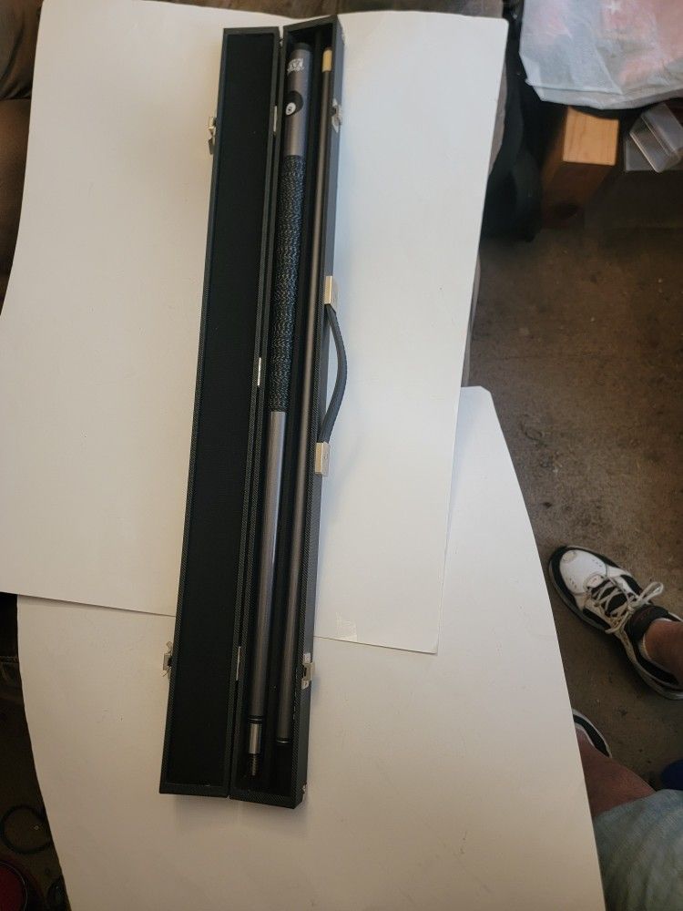 Pool Cue In A Case