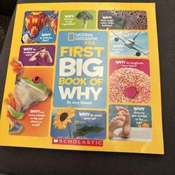 National Geographic Kids First Big Book of Why. Paperback 