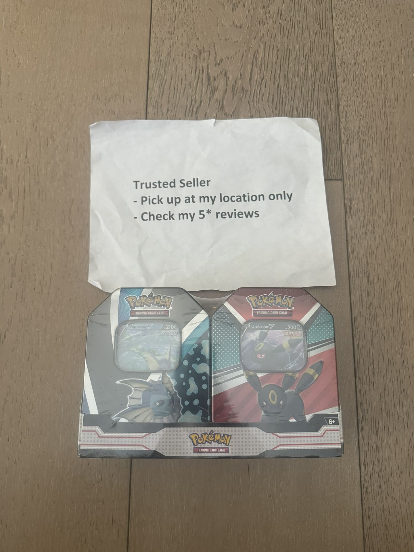pokémon trading card game vaporeon umbreon tin bundle Amazon.com: 2023 POK Vaporeon Umbreon Tin Bundle : Toys & Games
