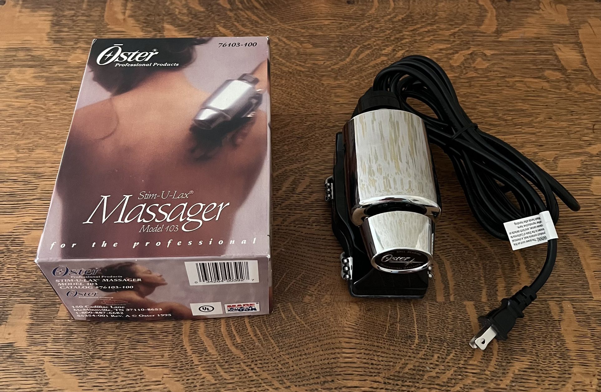 Oster Stim-U-Lax Massager