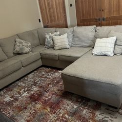 Couch Sectional Beige