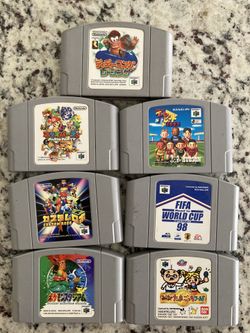 Nintendo 64 games Japanese Mario Party N64