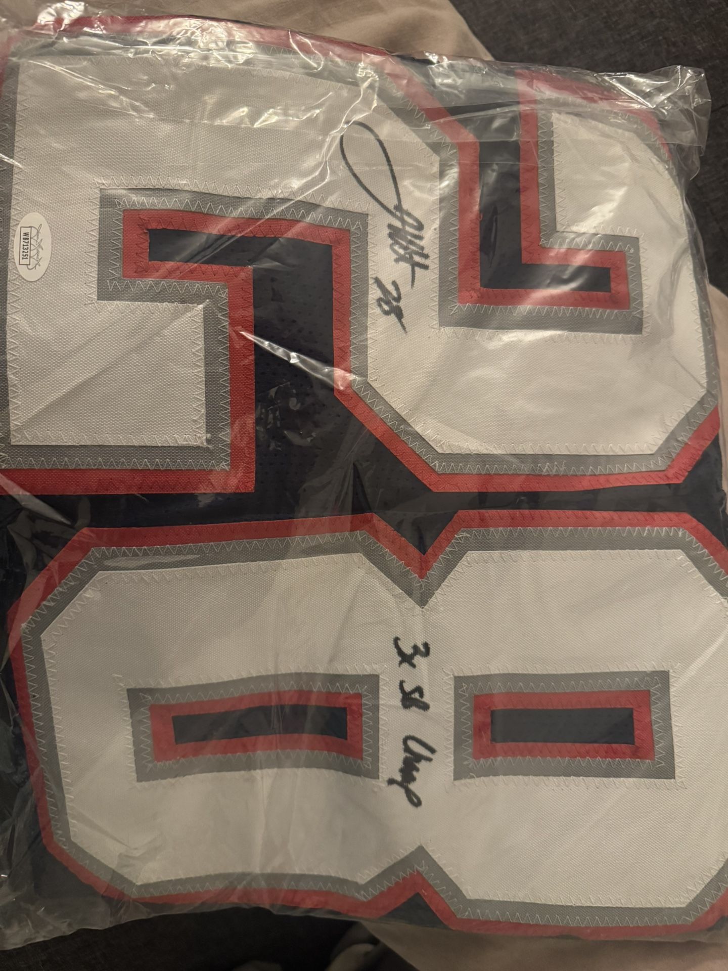 James White Signed Jersey
