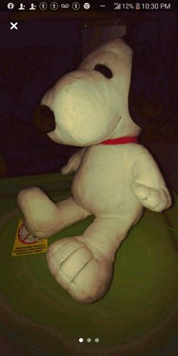 Snoopy plush animal