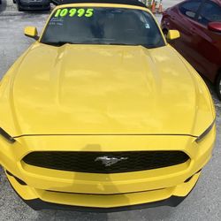 2017 Ford Mustang Eco Boost convertible