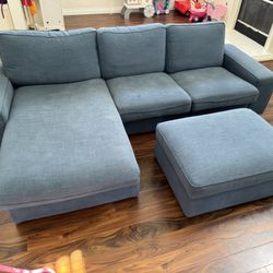 Sofa With Storage Ottaman 