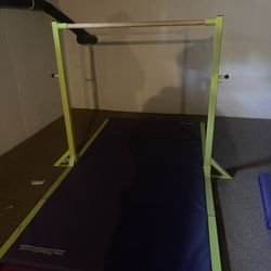 Gymnastic Bar And Mat