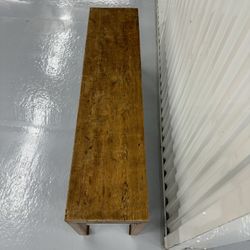 Wood Bench