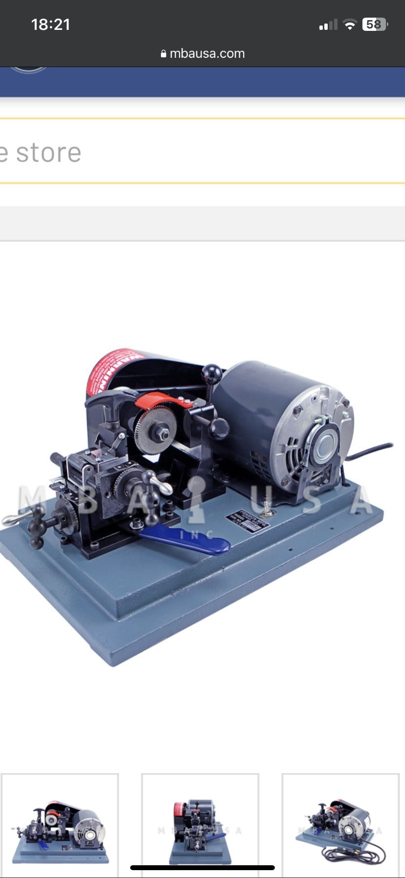 Framon #2 Key Cutting Machine