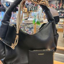 Large Hobo Bag / Shoulder Bag With Matching Coin Pouch