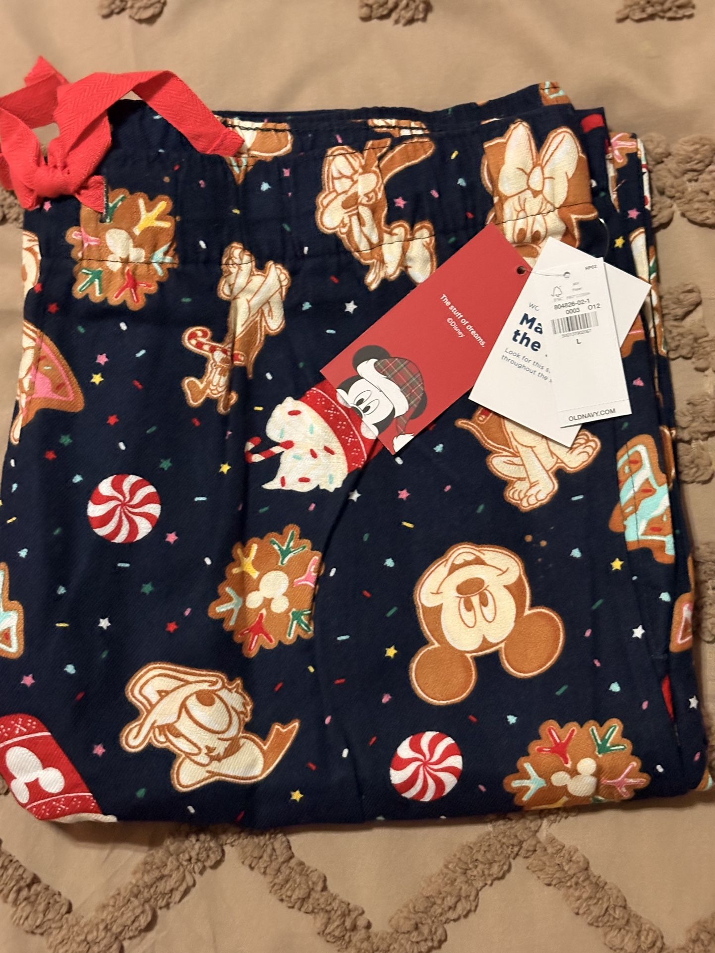 Old Navy X Disney Christmas Pajama Pants- Large