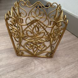 Gold Metal Decor