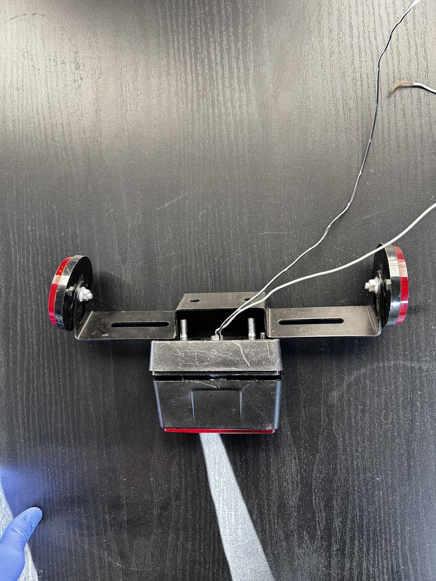 Mini Bike Tail Light License Plate Holder