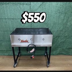 36” Grill | Includes Hose With Regulator | Azador de Gas Propano | Incluye Manguera Con Regulador