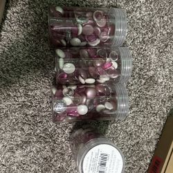 Pink, White And Cream Case Fillers (4 Containers)