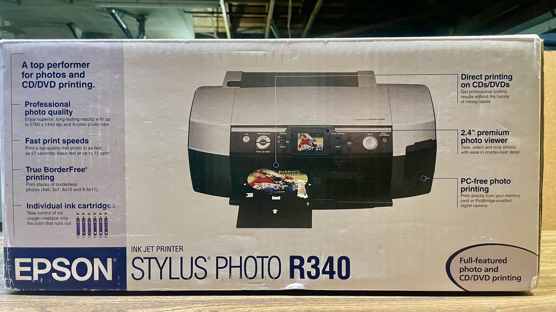 EPSON Stylus R340 Photo Printer