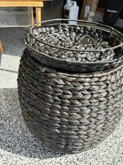 Blanket Basket- Brand new