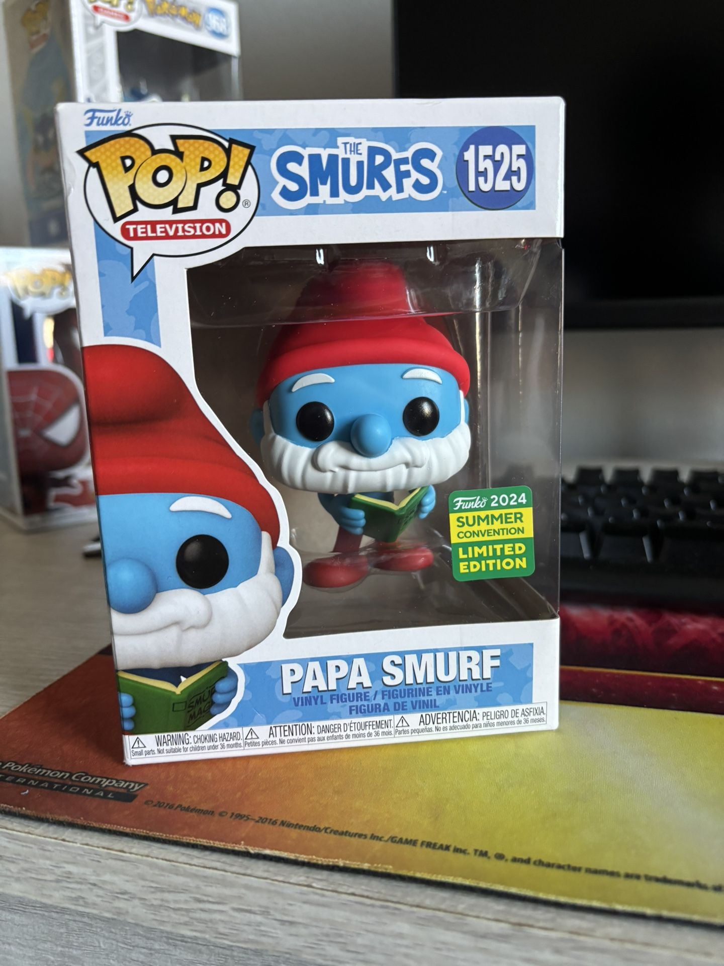 Papa smurf funko