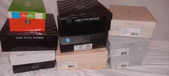9 PAIRS OF WOMEN’S DESIGNER HEELS — SIZE 10 — $125 FOR ALL 9 PAIRS! 🔥