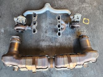 OEM Porsche 997 911 Turbo Coupe Turbo System