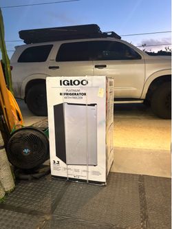 Unopened, brand new igloo mini fridge