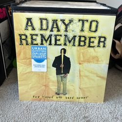 A Day To Remember For Those Who Have Heart Urban Outfitters Vinyl Pressing New Post-Hardcore