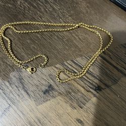 Gold Painted Chain