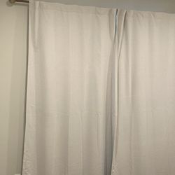 Two sets of curtains