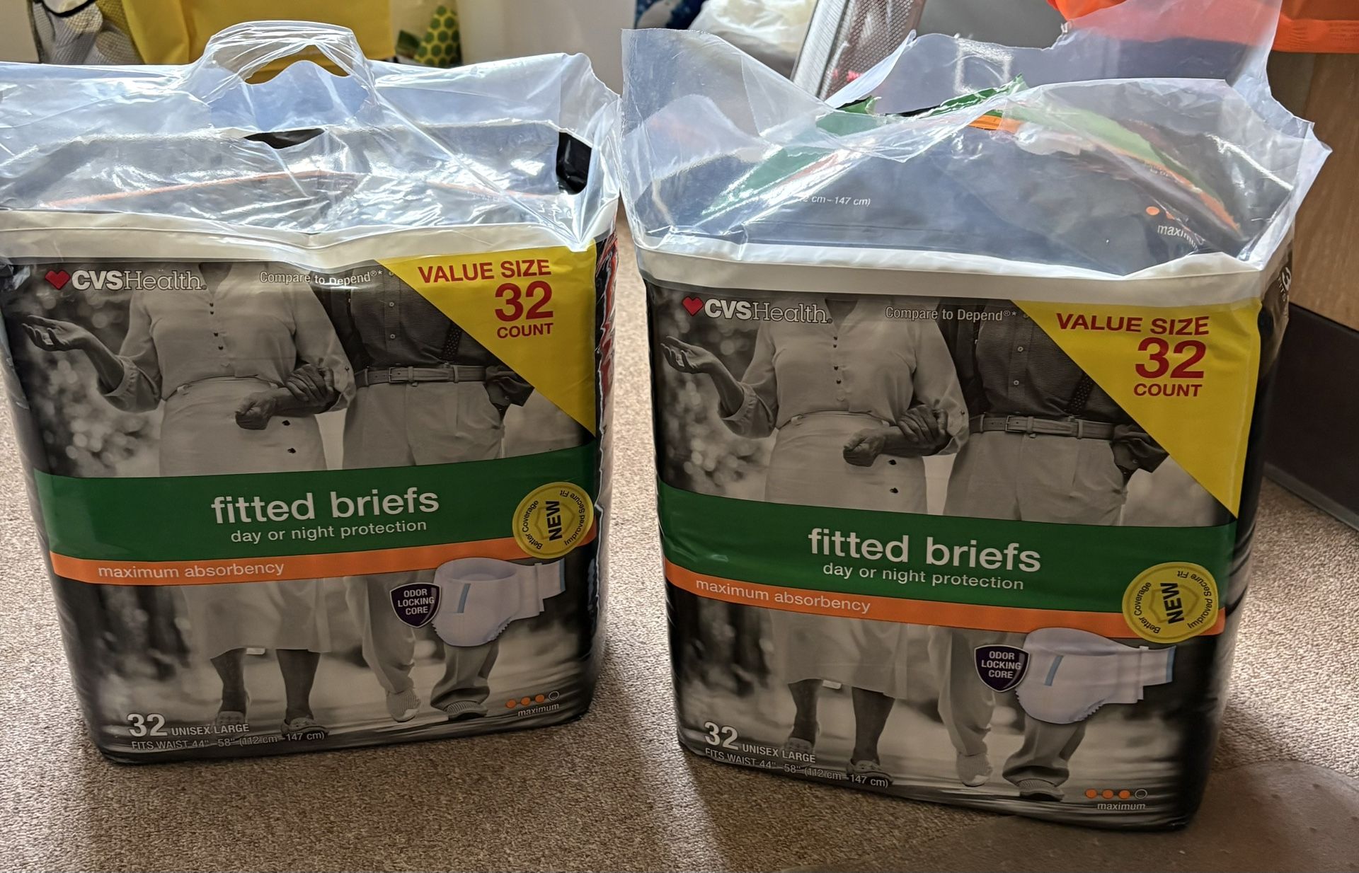 FREE - Fitted Briefs- Size Large