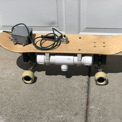 Rocket Powered M-80 Skateboard with 76mm Zombie Wheels  & Randal R11 Skate Trucks