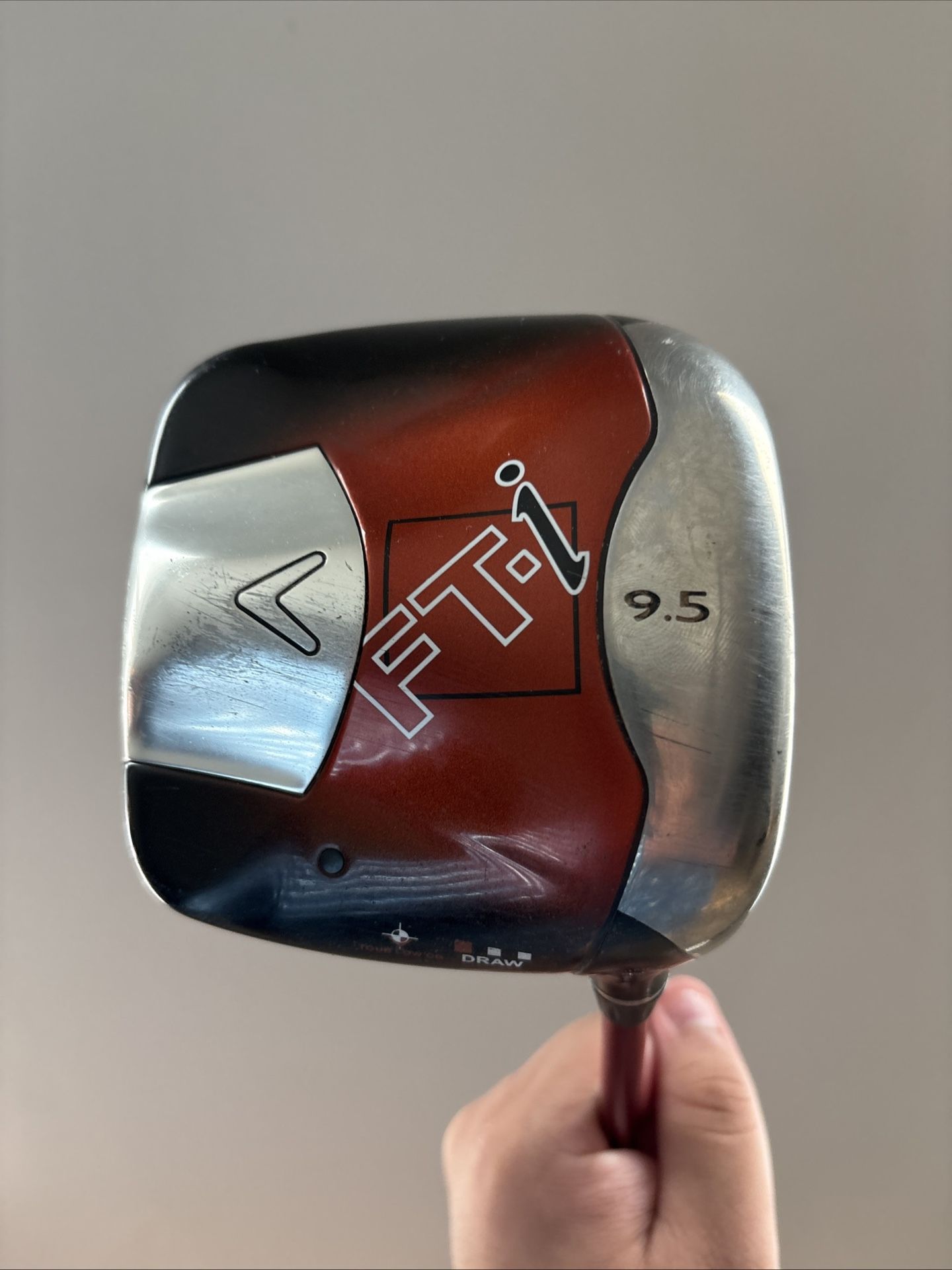 Callaway FT-I 9.5* Driver With Matrix Ozik S Flex Shaft GOOD CONDITION Right Handed Golf Club