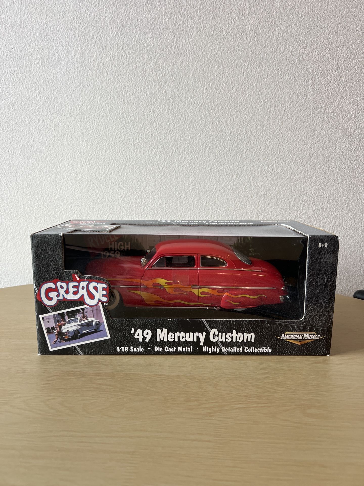1949 Mercury Custom 1-18 Die Cast Model Rydell High
