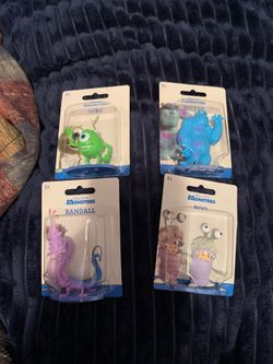 Monster inc. and Nickelodeon figures