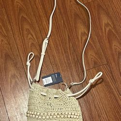 NWT Universal Thread Straw Crossbody Bag Purse